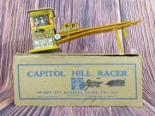 Unique Art Tin Litho Capitol Hill Racer Toy