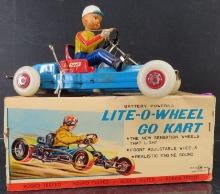 Rosko Lite -O - Wheel Go-Kart with Box