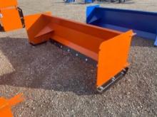 New 96'' Skid Steer Snow Pusher With Steel Blade*