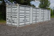 New 40' High Cube Multi-Door Shipping Container
