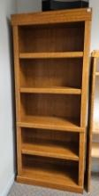 Hefty and nice bookshelf-5 adjustable shelves