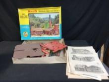 Vintage AHM Minikits Old Time Factory Trackside Construction Kit, OPEN, Unchecked