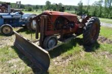 Massey Harris Tractor with Plow
