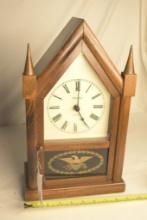 Vintage Ethan Allen Quartz Battery Operated Mantle Clock