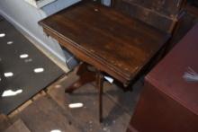 Antique Entrance Table on Caster Wheels