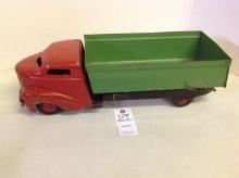Vintage Wyandot Toy Dump Truck, original w/chipped bumper