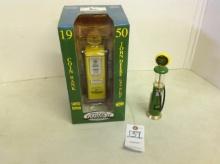 2 Limited Edition John Deere Gas pump "Gear Box Collectible"