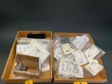 BOXES OF ACCELEROMETERS & MEMORY CARD (VARIOUS REMOVAL CONDITIONS)