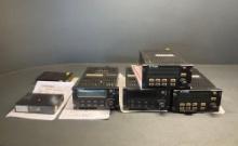 (LOT) TRIMBLE GPS'S (ALL NEED REPAIR) & COLLINS ADAPTERS (1 SERVICABLE)