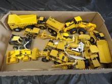 Group Of Small Scale Construction Toys