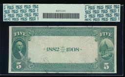 1882 $5 Newark NJ National PCGS 40