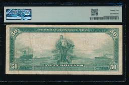 1914 $50 Philadelphia FRN PMG 25