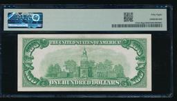 1934 $100 New York FRN PMG 58