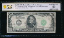 1934 $1000 Chicago FRN PCGS 40