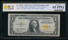 1935A $5 N Africa Silver Certificate PCGS 65PPQ