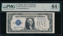 1928B $1 Silver Certificate PMG 64EPQ