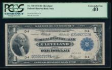 1918 $1 Cleveland FRBN PCGS 40