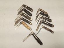 (11Pcs.) ASSORTED ULSTER KNIFE CO. KNIVES