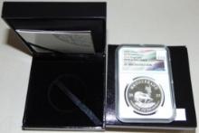 2022 South Africa Proof Silver Krugerrand NGC PF70