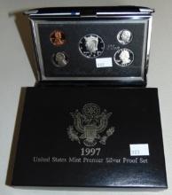1997-S U.S. Premier Silver Proof Set.