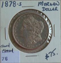 1878-S Morgan Dollar XF.