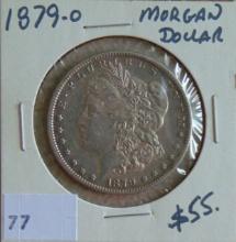 1879-O Morgan Dollar VF.