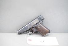 (CR) Deutsche Werke Ortgies .25Acp Pistol