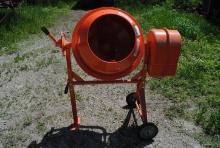 Central Machinery 3-1/2 Cubic Ft. Electric Cement Mixer, 15" drum opening, new - never used