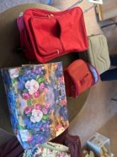 Misc. Lap Blankets, Small Luggage, Decorative Box