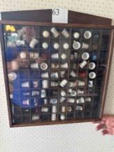 Display of Thimble Collection......Shipping