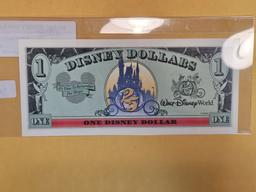 DISNEY DOLLAR! 1997-A One Dollar Uncirculated