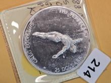 Proof 1988 Marshall Islands silver 20 dollars
