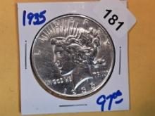 1935 Peace silver Dollar
