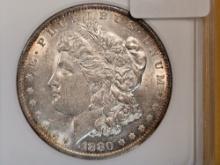 ANI 1880-O Morgan Dollar in MS-63