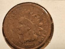 Semi-Key 1872 Indian Cent