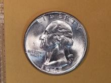 1947 Washington silver Quarter