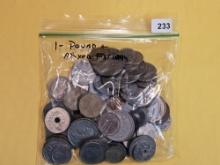 Little over ONE POUND of mixed World Coins