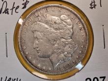 ** KEY DATE ** 1893-O Morgan Dollar in Very Fine