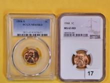 GEM PCGS and NGC Wheat cents