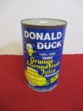 Donald Duck Juice Advertising Tin