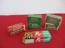 Remington Collectible .22 Cal Ammunition Boxes with Full Contents