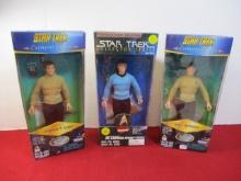 Star Trek Action Figures-Lot of 3