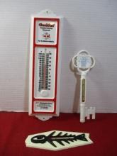 Mixed Advertising Thermometers-Lot of 3