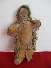 Early Native American Leather Doll