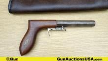 WINCHESTER .25 Caliber Pistol. Good Condition. 5" Barrel. Single Shot-Cap and Ball Features a Front