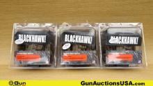 Black Hawk 430505 CT-L Holster. NEW in Box. Lot of 3 Tactical Sherpa Holsters, Left Handed, For Bere