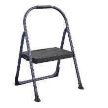 Cosco 1-Step Big Step Steel and Resin Step Stool (Navy), Retail $40.00