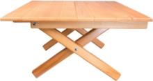 SHORT TABLE, Slatted, (20"Lx18.5"Wx10”H), Retail $75.00