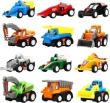 Yeonha Toys Pull Back Vehicles, 12 Pack Mini Assorted Toy Cars, $15.99 MSRP