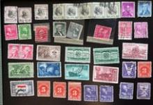 GROUP LOT OF STAMPS